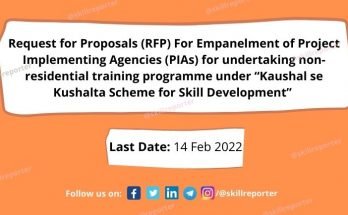 NMDFC Kaushal Se Kushalta RFP at SkillReporter