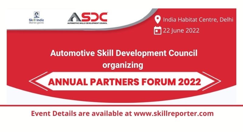 ASDC Annual Partners Forum 2022; for details visit SkillReporter.com