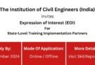 Institution of Civil Engineers (ICE) Invites EOI From Training Implementation Partners