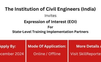 ICE Invites EOI From State Level Training Implementation Partners Organizations or Individuals; read more at skillreporter.com