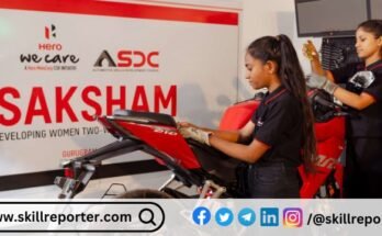 ASDC-Hero MotoCorp To Skill Women in Automotive Sector; read more at skillreporter.com